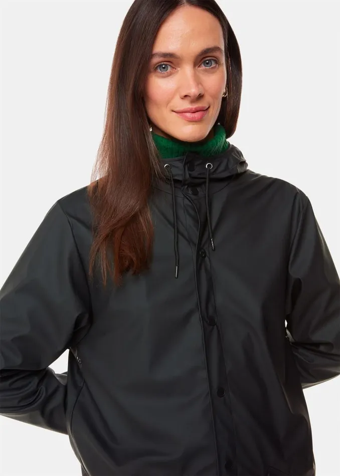 Whistles Coats and Jackets Black Rains Long Jacket 8211 Women