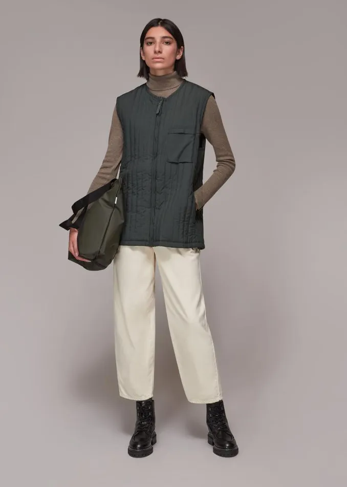 Whistles Coats and Jackets Grey Rains Liner Vest 8211 Women
