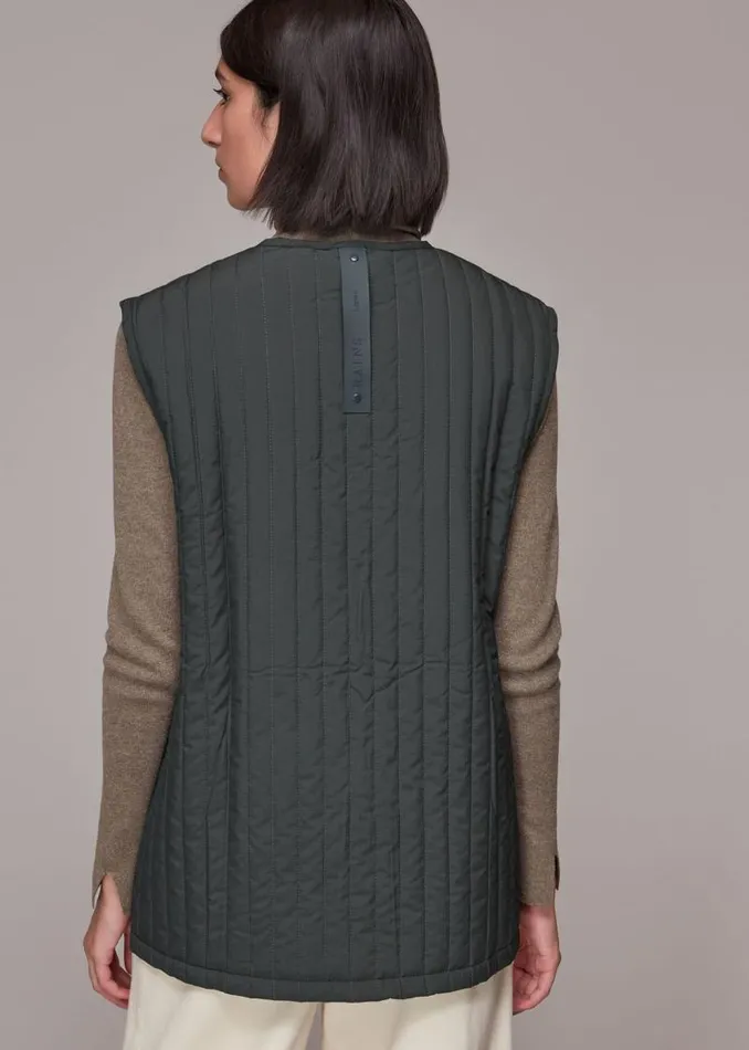 Whistles Coats and Jackets Grey Rains Liner Vest 8211 Women