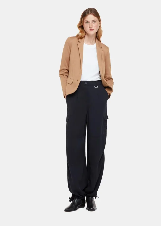 Whistles Coats and Jackets Neutral Slim Jersey Jacket 8211 Women