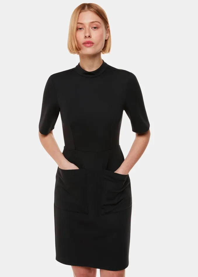 Whistles Dresses Black Alma Ponte Shift Dress 8211 Women