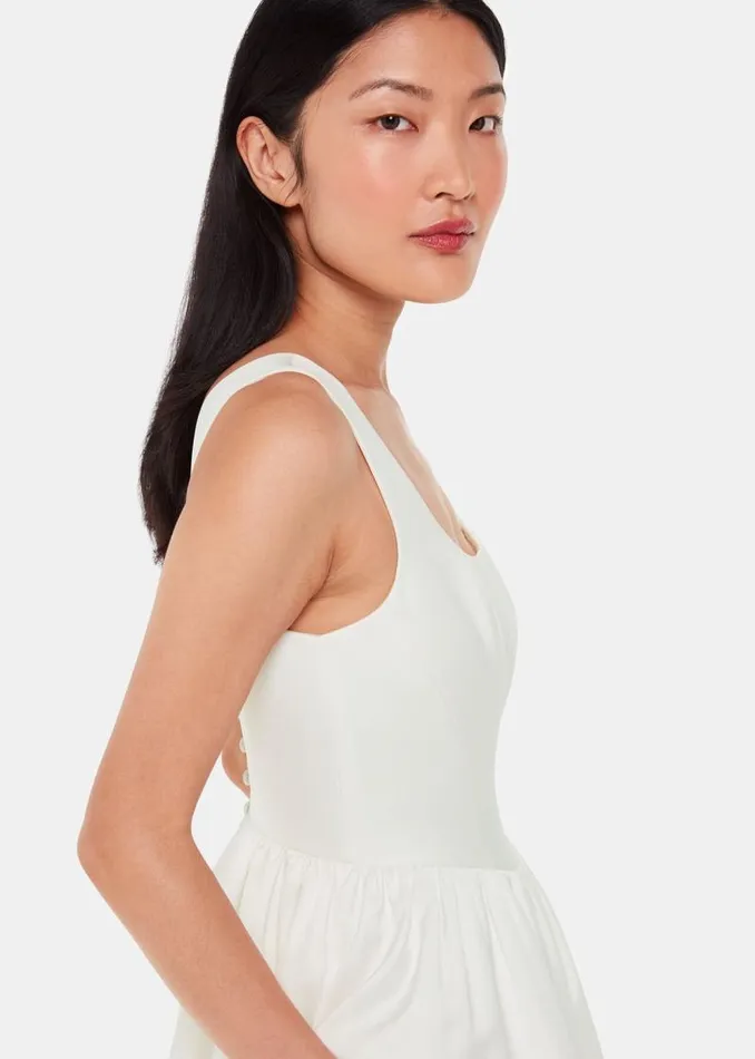 Whistles Dresses Ivory Lettie Wedding Dress 8211 Women
