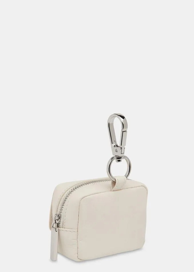 Whistles Leather White Bibi Keyring 8211 Women