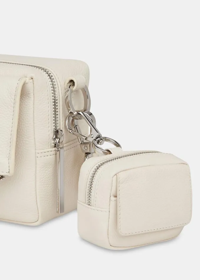 Whistles Leather White Bibi Keyring 8211 Women