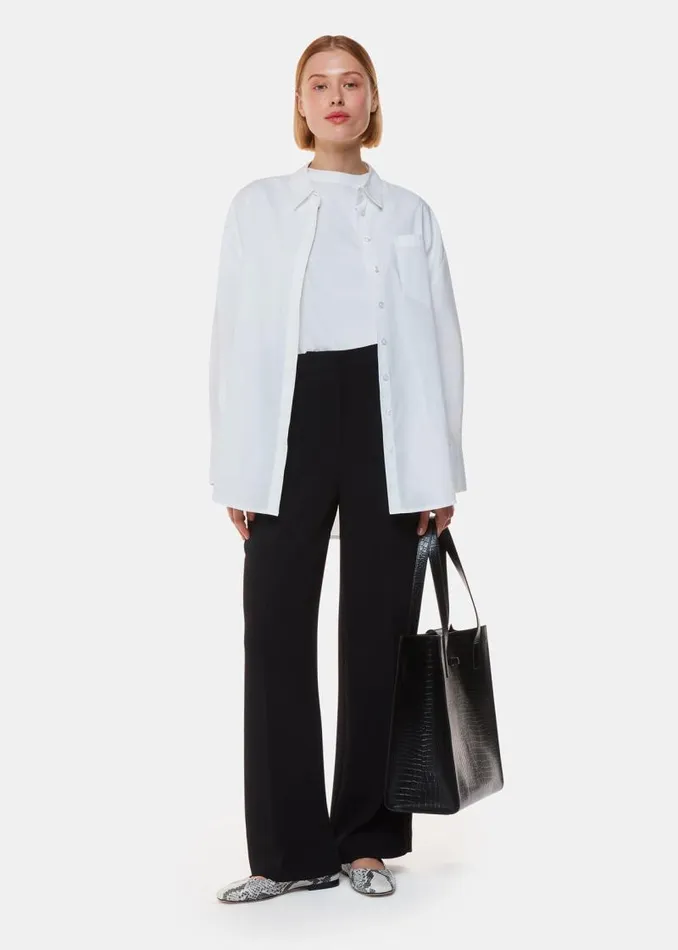 Whistles Pants Black Full Length Trouser 8211 Women