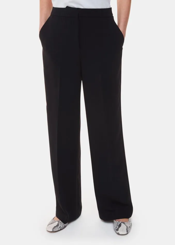 Whistles Pants Black Full Length Trouser 8211 Women