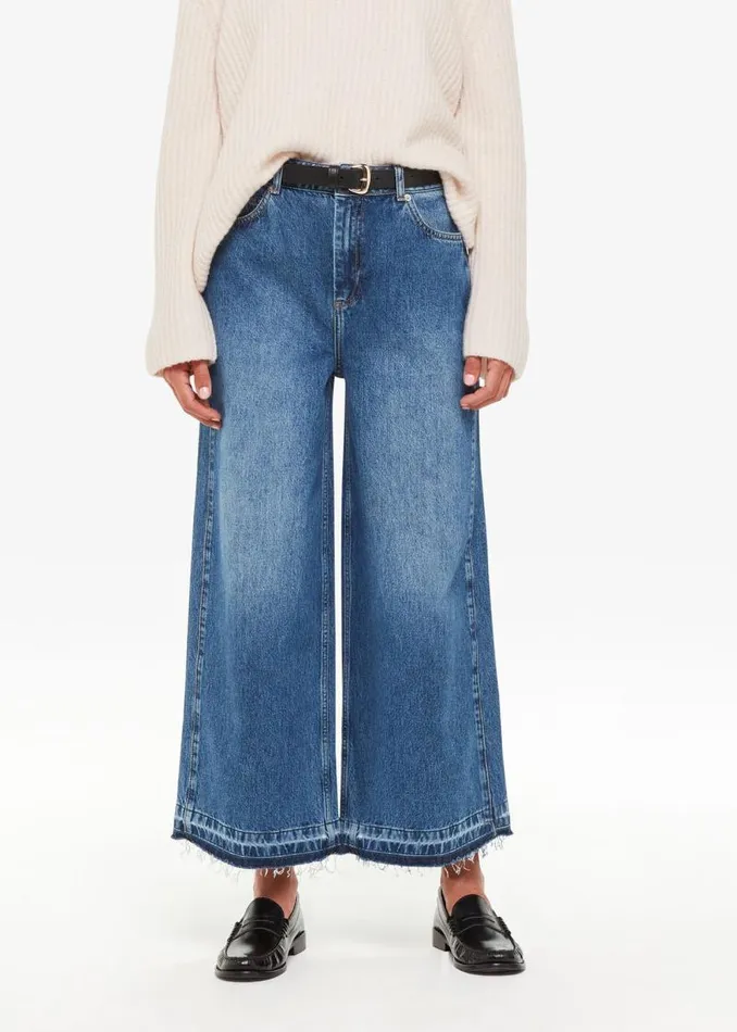 Whistles Pants Denim Authentic Raw Hem Jean 8211 Women