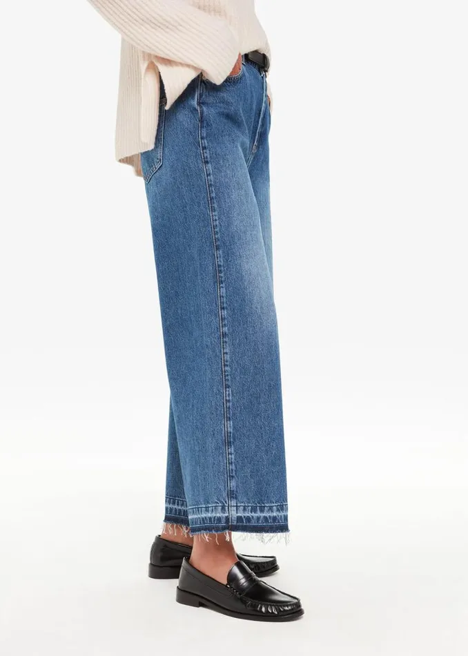 Whistles Pants Denim Authentic Raw Hem Jean 8211 Women