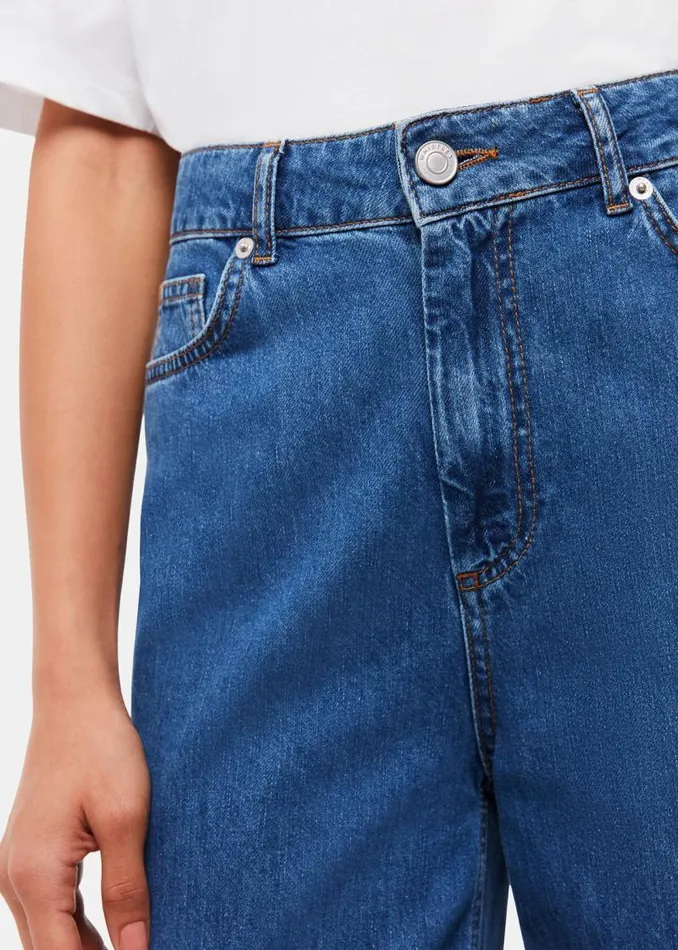 Whistles Pants Denim Wide Leg Cropped Jean 8211 Women