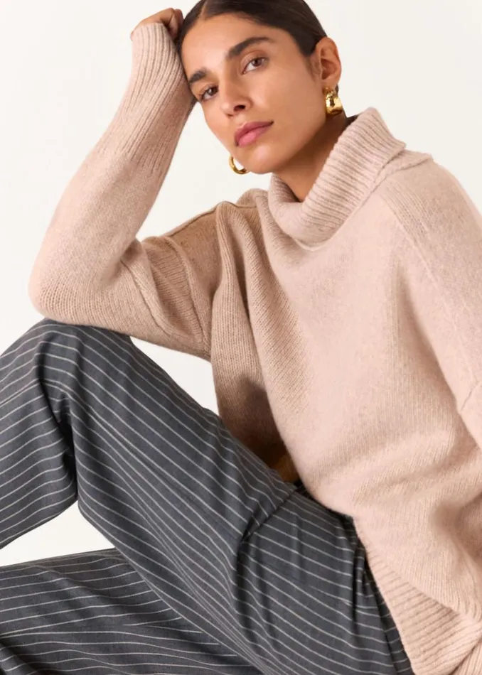 Whistles Pants Grey Isla Pinstripe Wool Pants 8211 Women