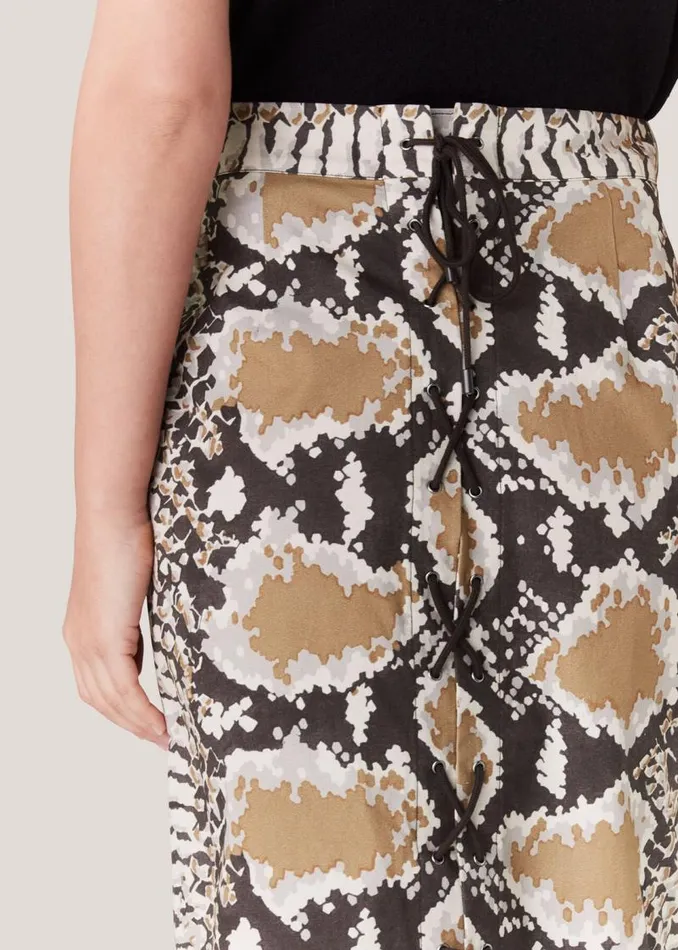 Whistles Skirts Snake Print Snake Print Midi Skirt 8211 Women