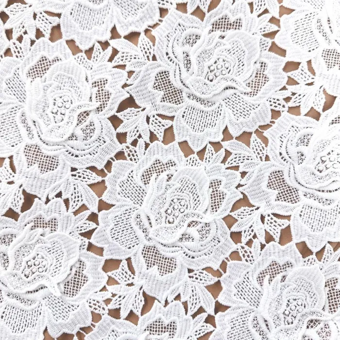 White Flower Lace Midi Dress Women Self Portrait Dresses White Flower Lace Midi Dress Women Self Portrait Dresses
