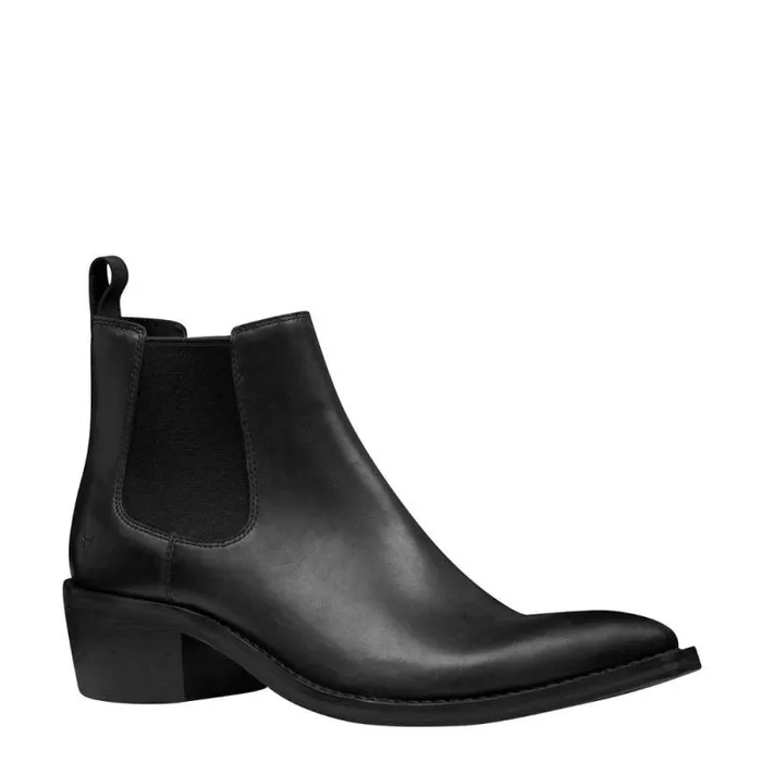 Windsor Smith Boots Men ORION BLACK LEATHER BOOTS