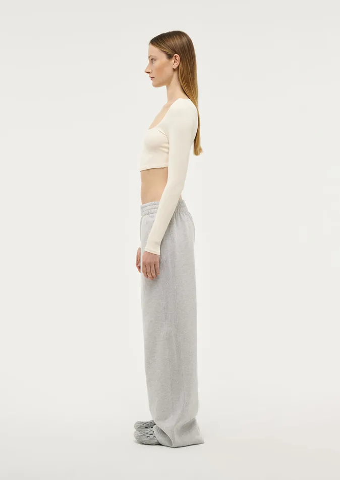 Women ADVENTURE TRACKPANT IN GREY MARLE Pants PE Nation