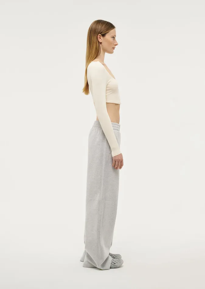 Women ADVENTURE TRACKPANT IN GREY MARLE Pants PE Nation