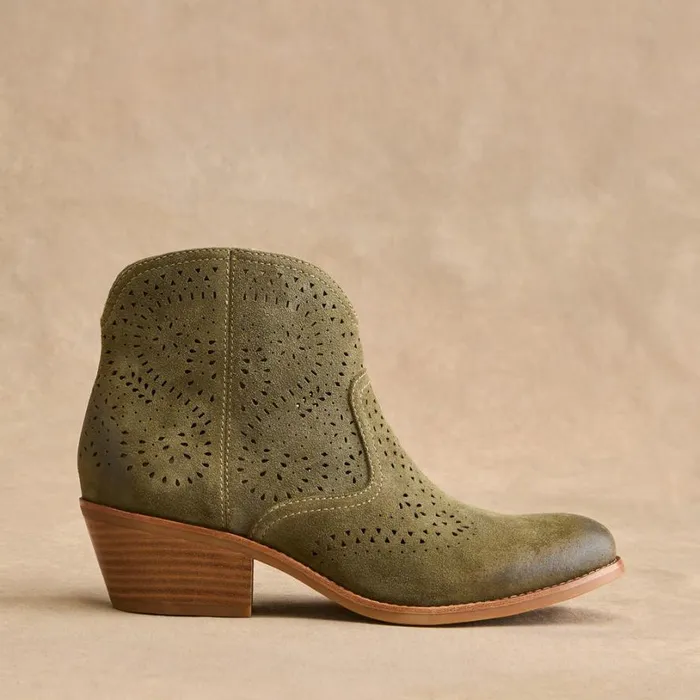Women Alexia Boots Fern Green Sundance Catalog Boots