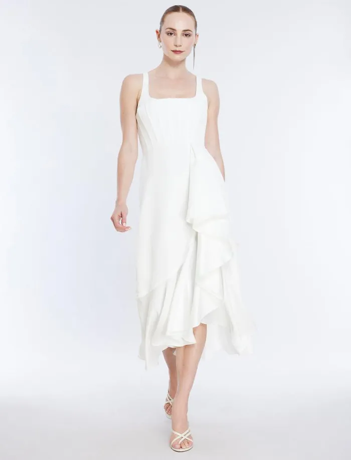 Women Alloria Sleeveless Cocktail Dress Gardenia BCBG Dresses Women Alloria Sleeveless Cocktail Dress Gardenia BCBG Dresses