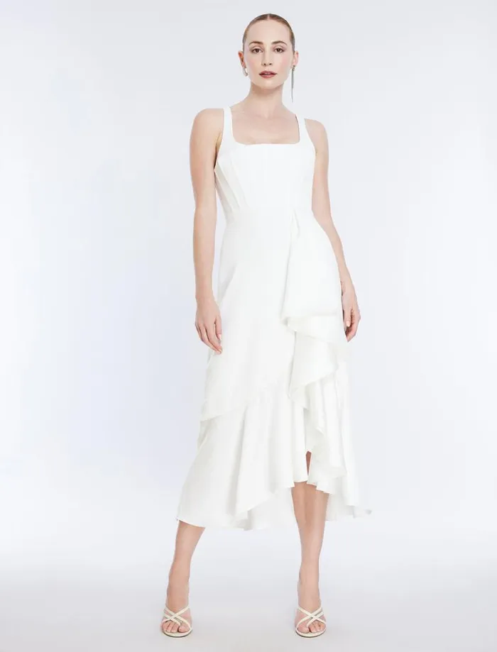 Women Alloria Sleeveless Cocktail Dress Gardenia BCBG Dresses Women Alloria Sleeveless Cocktail Dress Gardenia BCBG Dresses