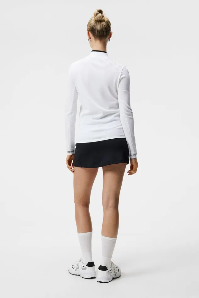 Women Almaida Knitted Sweater White JLindeberg Knitwear