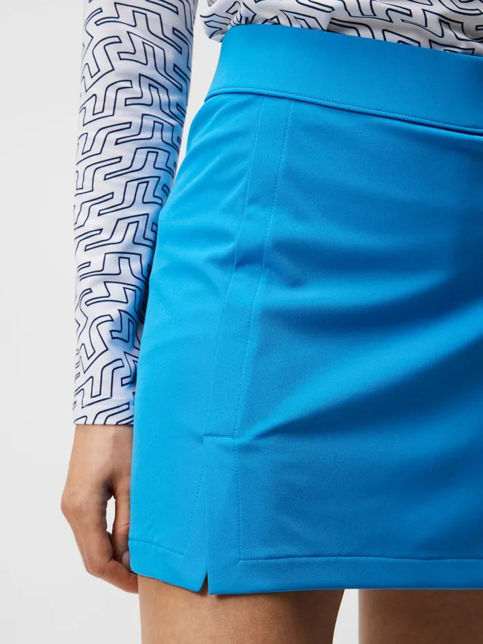 Women Amelie Mid Skirt Brilliant Blue JLindeberg Skirts