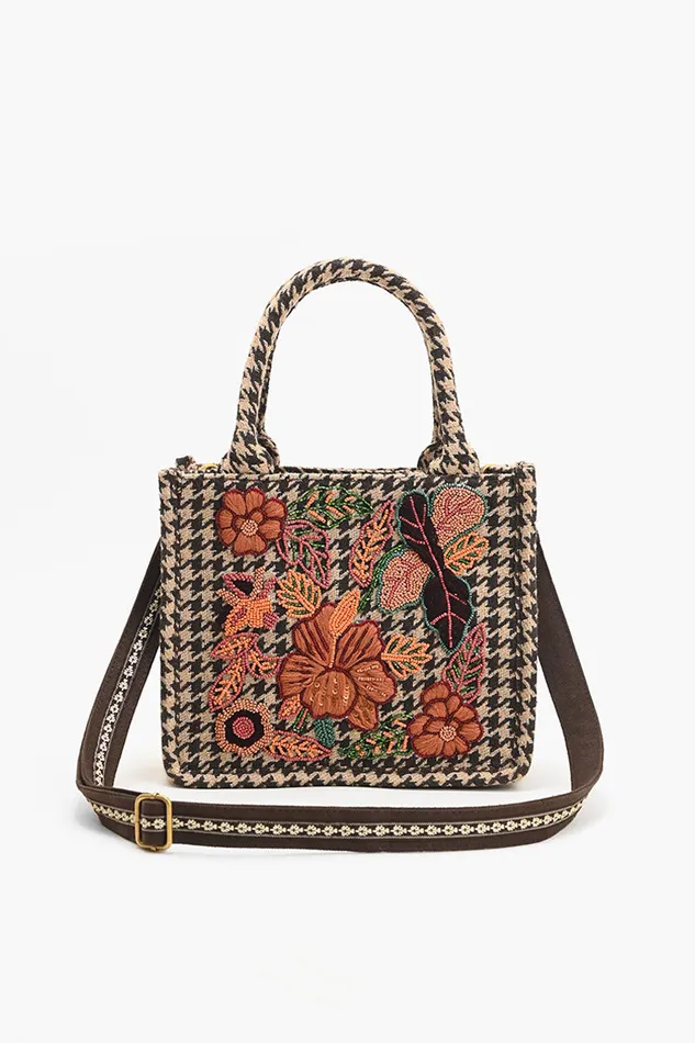 Women America and Beyond Autumn Floral Bag Totes