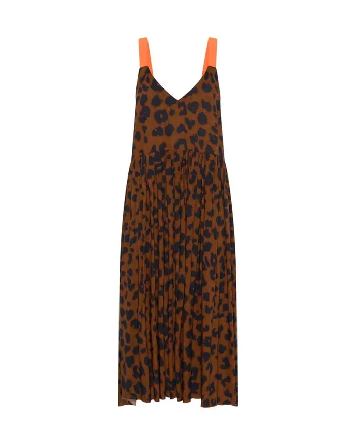 Women ANIMAL ANARCHY RUNAWAY SLIP DRESS One Teaspoon Midi and Maxi Dresses