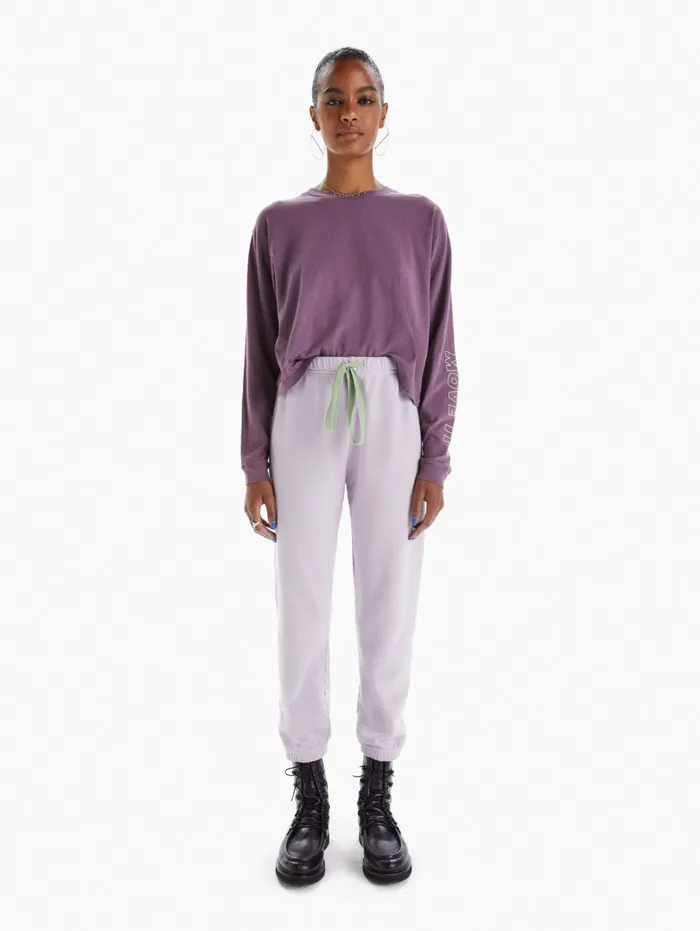 Women Ankle Mother Denim The Bender Ankle Medium Purple
