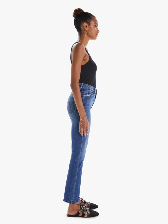 Women Ankle Mother Denim The Swooner Rascal Ankle Medium Blue