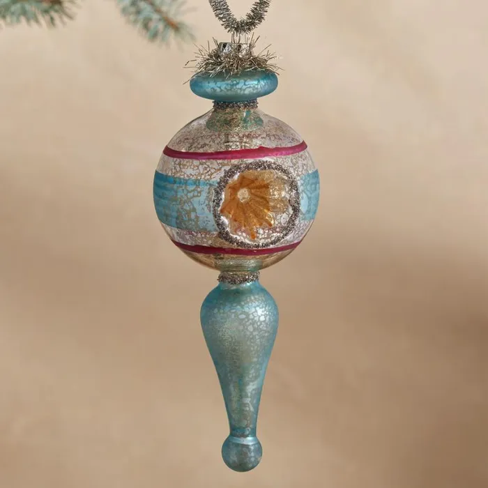 Women Antiqued Beauty Frosty Ornament Sundance Catalog Seasonal