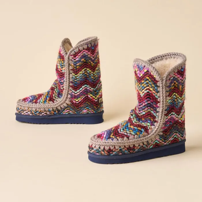 Women Arctic 24 Wool Boots Burgundy Multi Sundance Catalog Boots