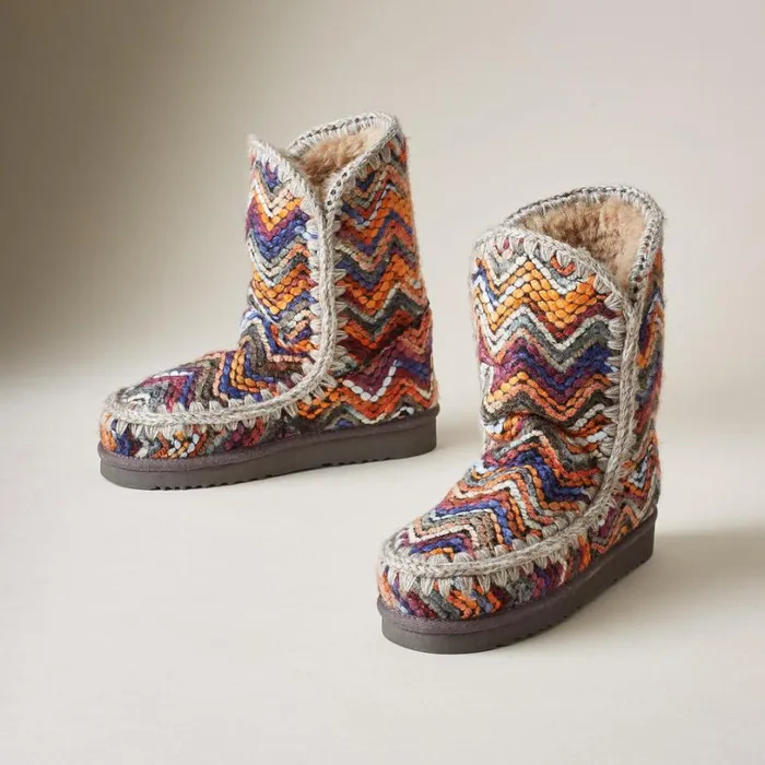 Women Arctic 24 Wool Boots Burgundy Multi Sundance Catalog Boots Women Arctic 24 Wool Boots Burgundy Multi Sundance Catalog Boots