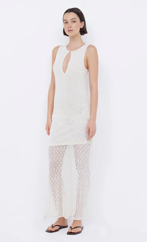 Women AURORA KEYHOLE DRESS 8211 IVORY Bec Bridge Maxi Dresses