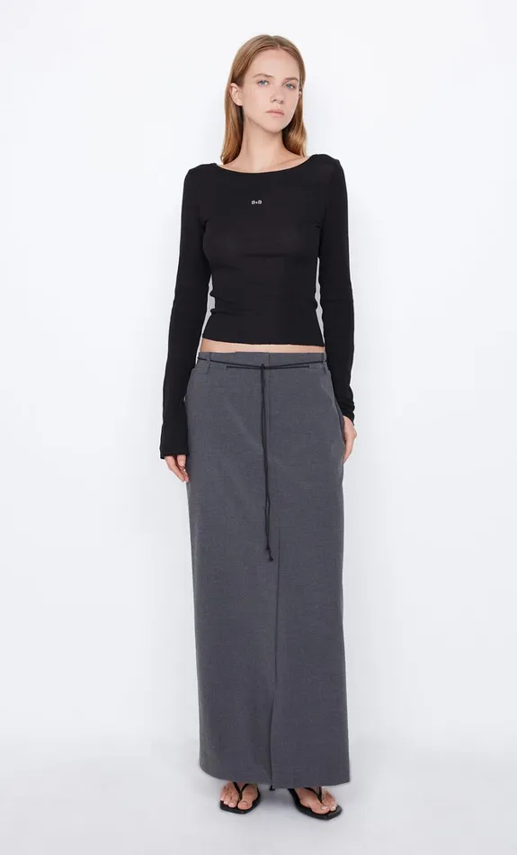 Women BB LONG SLEEVE TOP 8211 BLACK Bec Bridge Long Sleeve