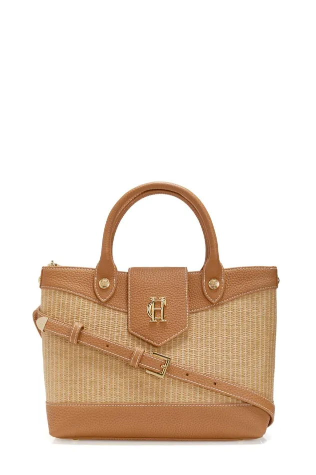 Women Bags Holland Cooper Valencia Mini Tote Tan