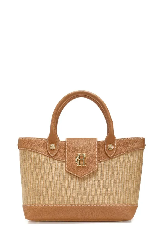 Women Bags Holland Cooper Valencia Mini Tote Tan
