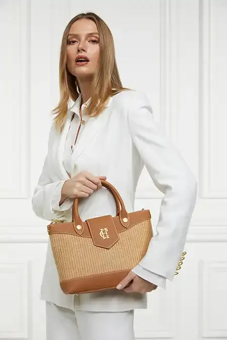 Women Bags Holland Cooper Valencia Mini Tote Tan
