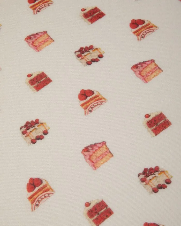 Women Bally Scarves Scarf With Bally Cake In Ivory Modal And Cashmere White