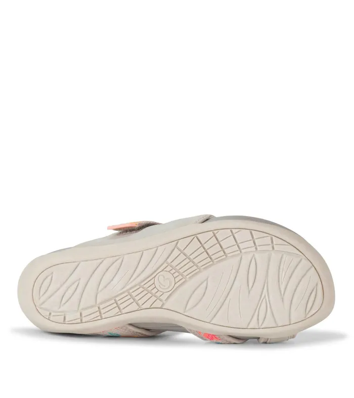 Women Baretraps Active Sandals Deserae Slide Sandal Taupe Floral