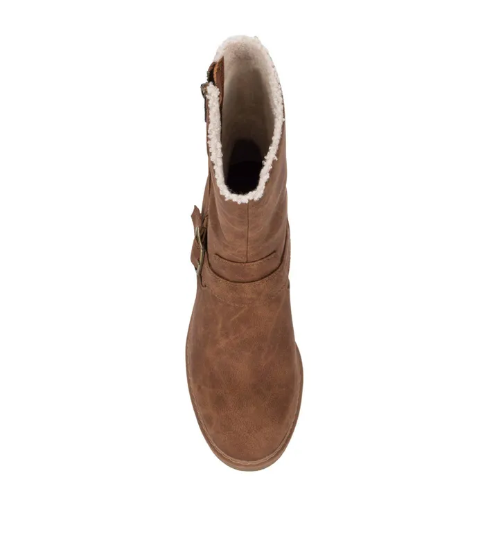 Women Baretraps Booties Alary Mid Calf Boot Brown