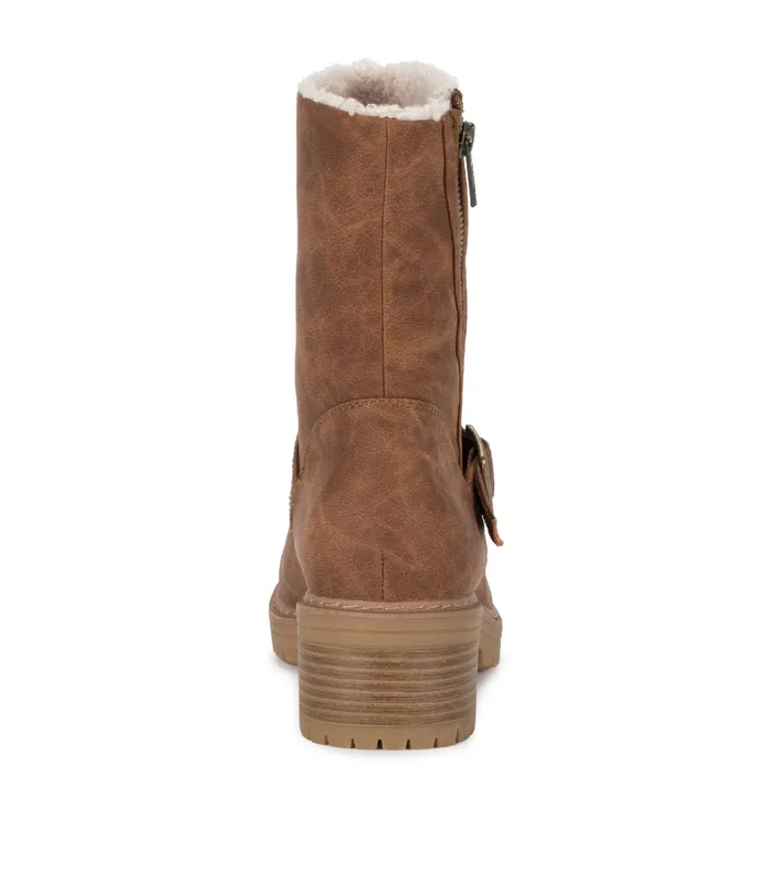 Women Baretraps Booties Alary Mid Calf Boot Brown