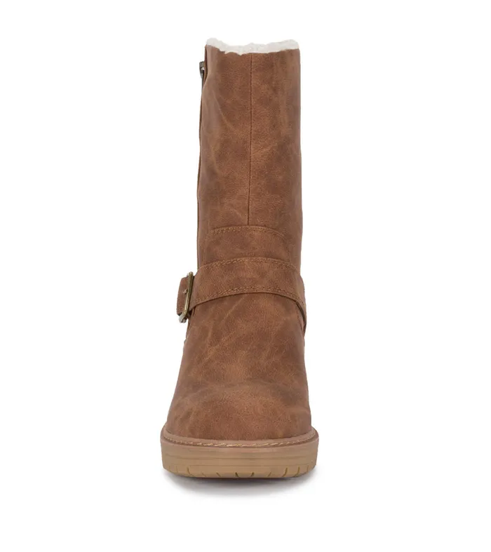 Women Baretraps Booties Alary Mid Calf Boot Brown