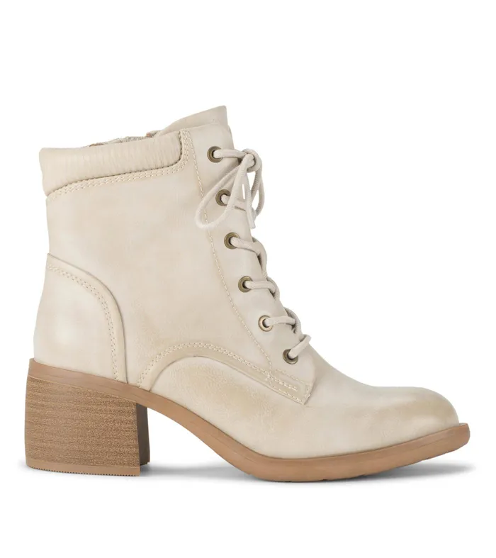 Women Baretraps Booties Allister Lace Up Bootie Milkyway