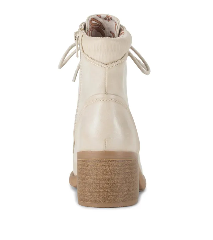 Women Baretraps Booties Allister Lace Up Bootie Milkyway