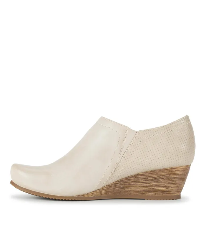 Women Baretraps Booties Louise Wedge Ankle Bootie Milkyway