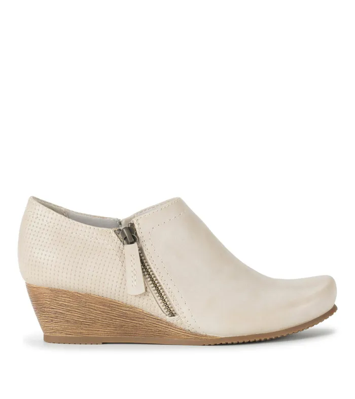 Women Baretraps Booties Louise Wedge Ankle Bootie Milkyway