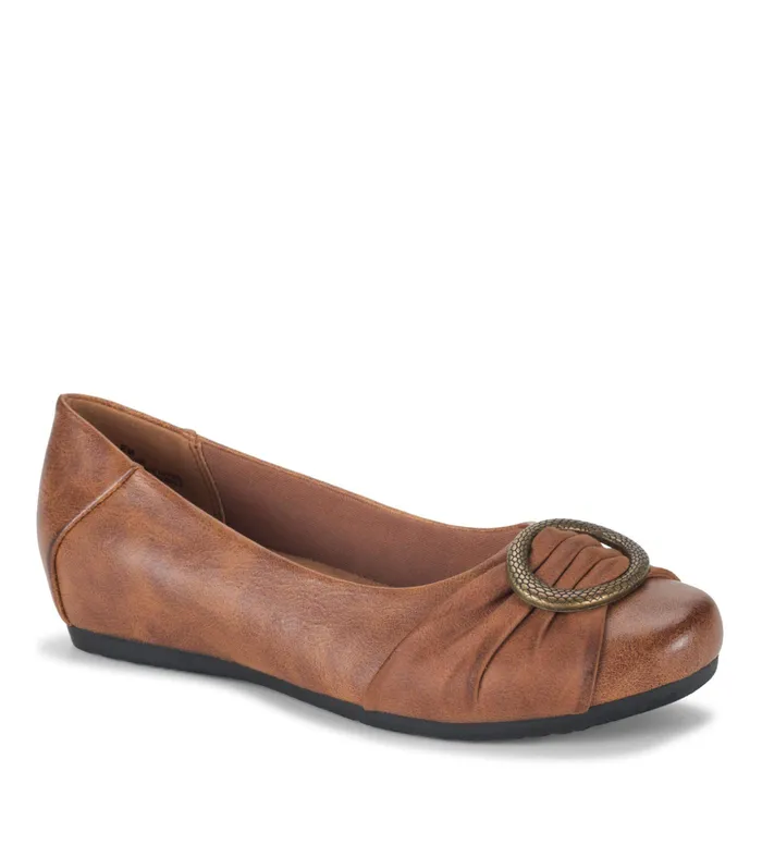 Women Baretraps Flats and Loafers Mabely Flat Brown
