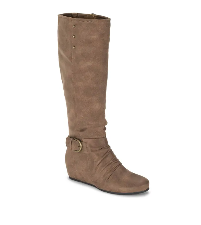 Women Baretraps Knee High Boots Scarlett Tall Boot Truffle