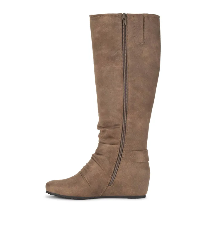 Women Baretraps Knee High Boots Scarlett Tall Boot Truffle