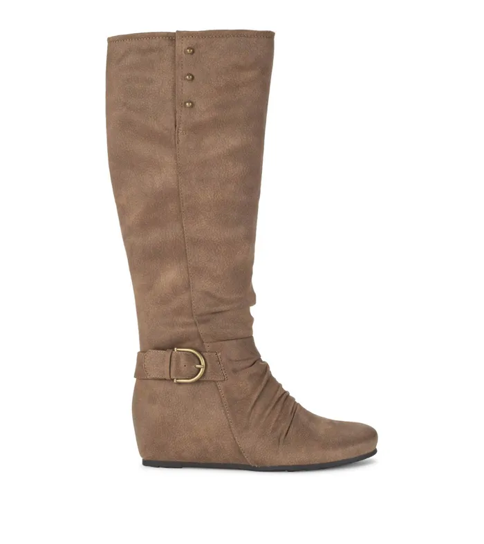 Women Baretraps Knee High Boots Scarlett Tall Boot Truffle