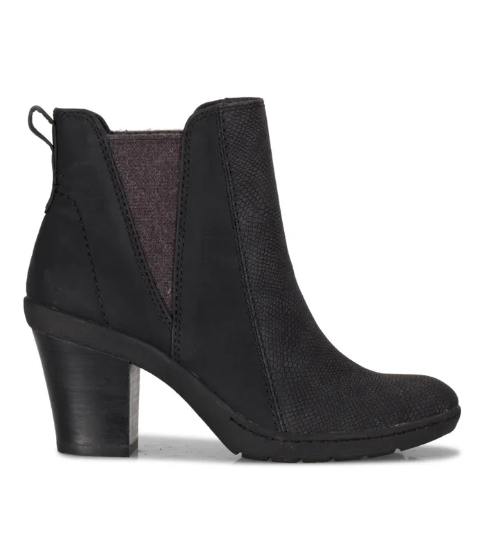 Women Baretraps Posture Plus Boots Dasha Block Heel Bootie Black